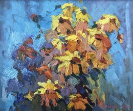 Painting, Flowers, Oksana Ivanyuk