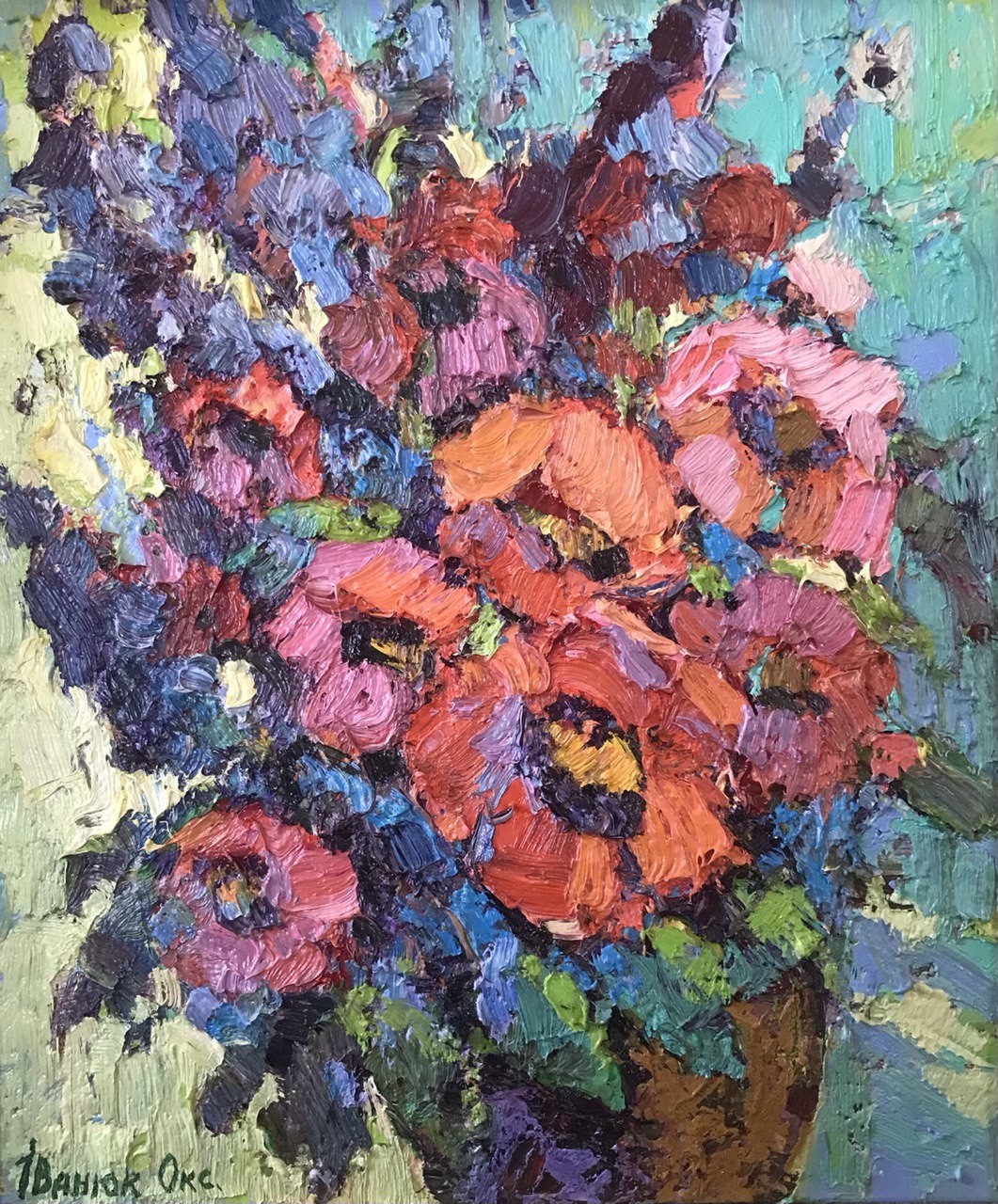 Oksana Ivanyuk, Red poppies Oksana Ivanyuk, Red poppies