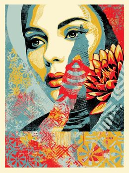 Drucke, One Earth (Color), Shepard Fairey (Obey)