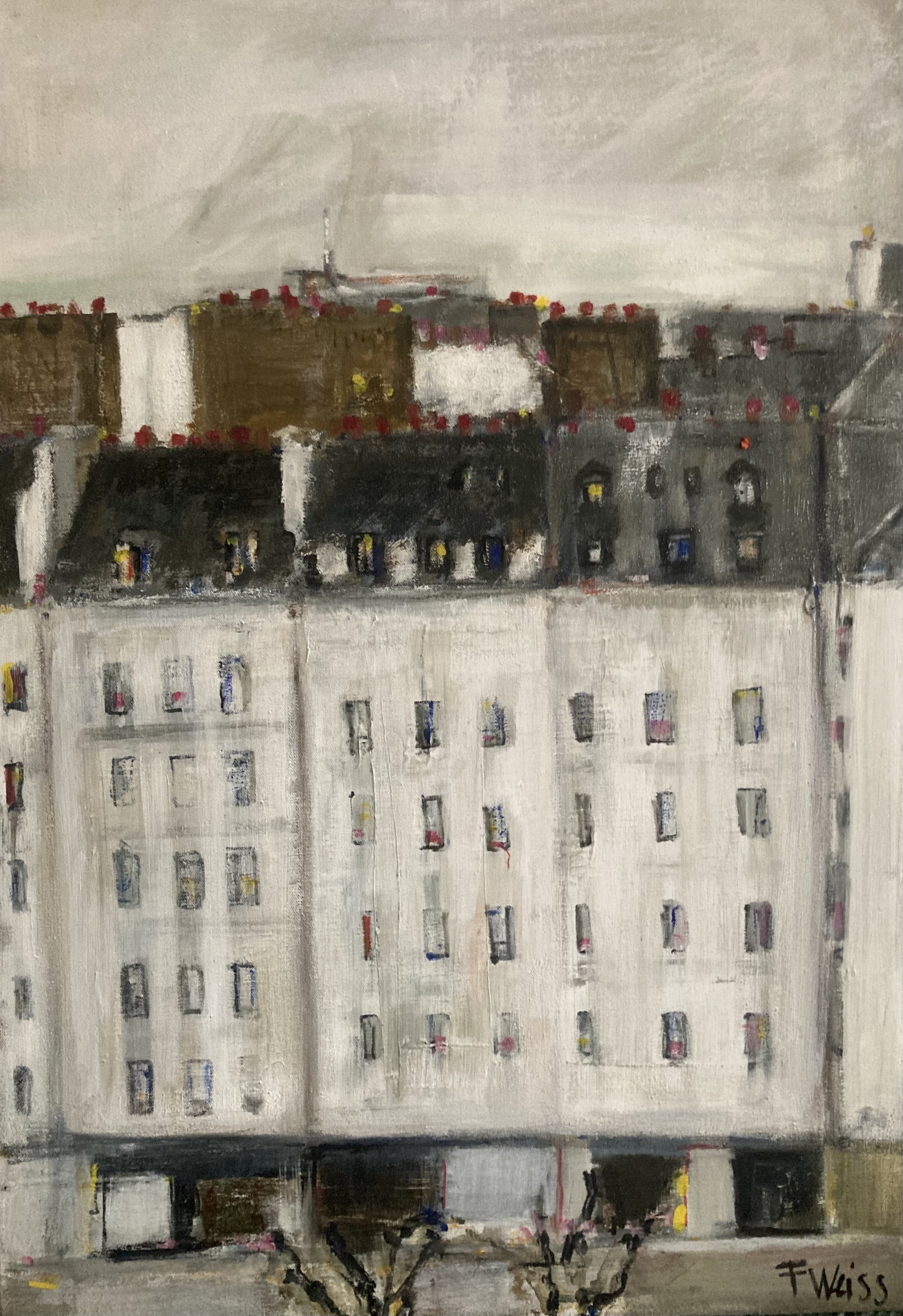 Frederic Weisz, Vue du musée Picasso Frederic Weisz, Vue du musée Picasso