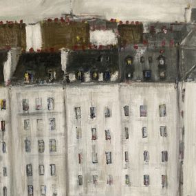 Gemälde, Vue du musée Picasso, Frederic Weisz