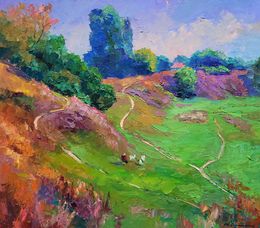 Painting, Trails, Boris Serdyuk