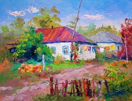 Painting, Harvest, Boris Serdyuk