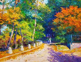 Painting, Autumn harvest, Boris Serdyuk