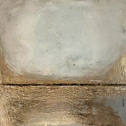 Painting, Follow the lighf, Brigitte Dravet