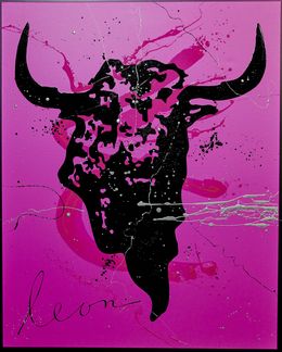 Peinture, Pink Bull, Leon Bosboom