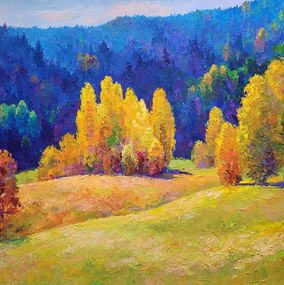 Gemälde, Autumn in the Carpathians, Boris Serdyuk