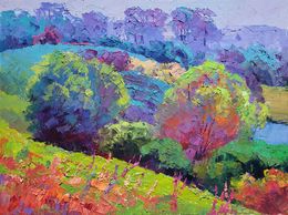 Painting, A warm sunny day, Boris Serdyuk