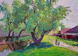 Painting, April has come, Boris Serdyuk