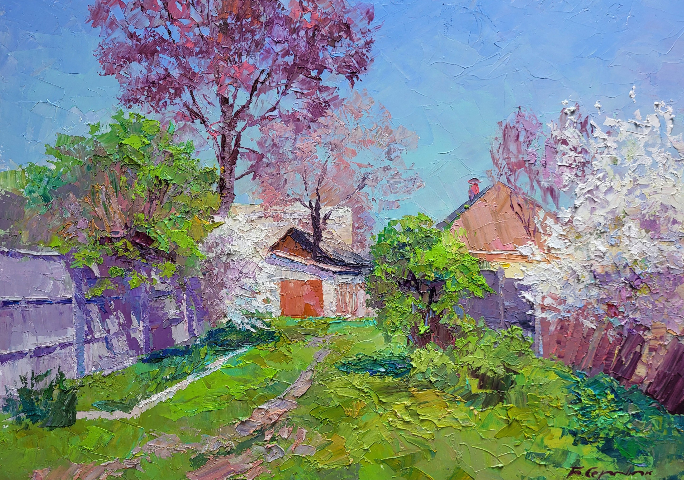 Boris Serdyuk, Flowering garden Boris Serdyuk, Flowering garden