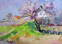 Painting, The magic of spring, Boris Serdyuk