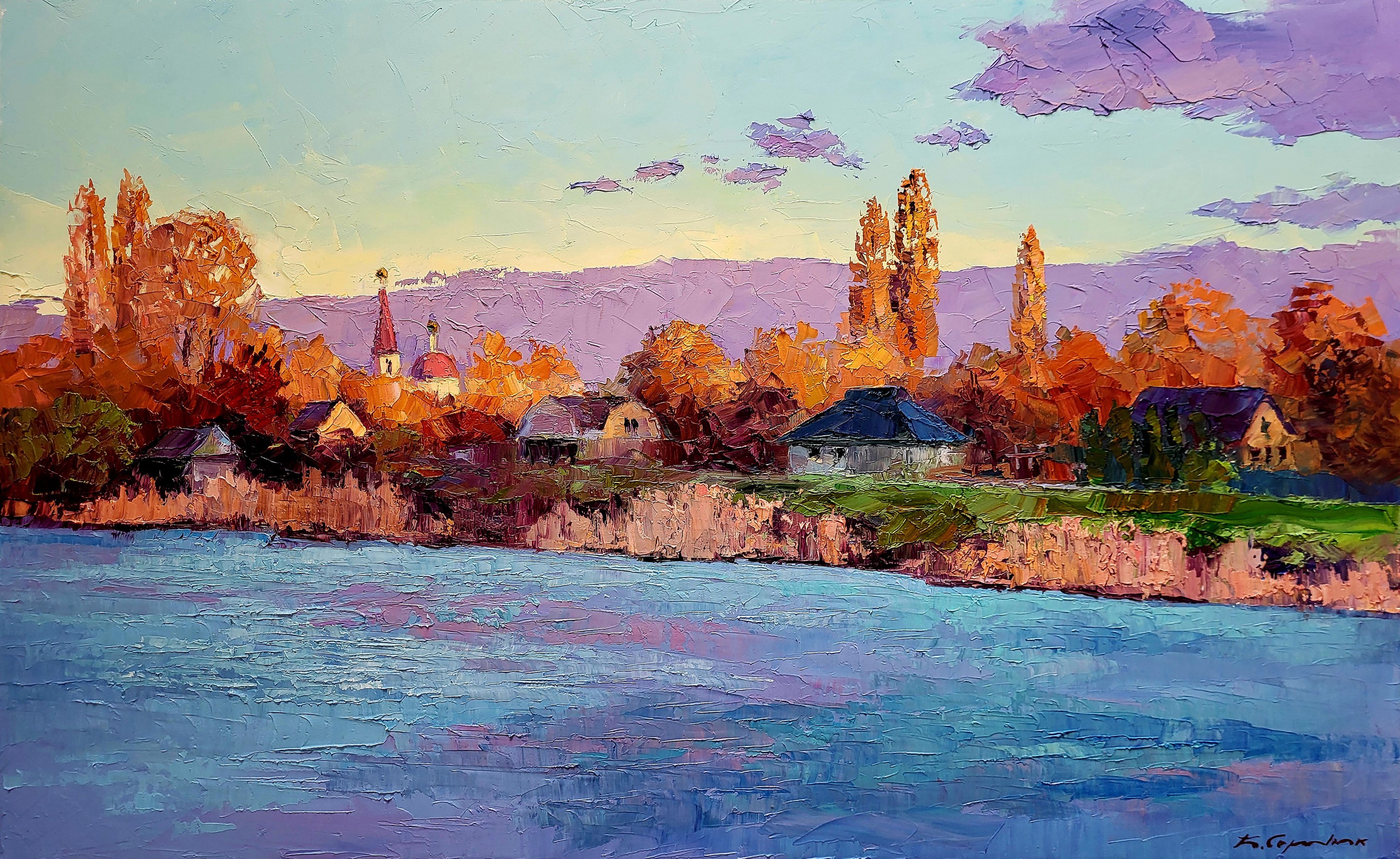 Boris Serdyuk, Behind the river Boris Serdyuk, Behind the river