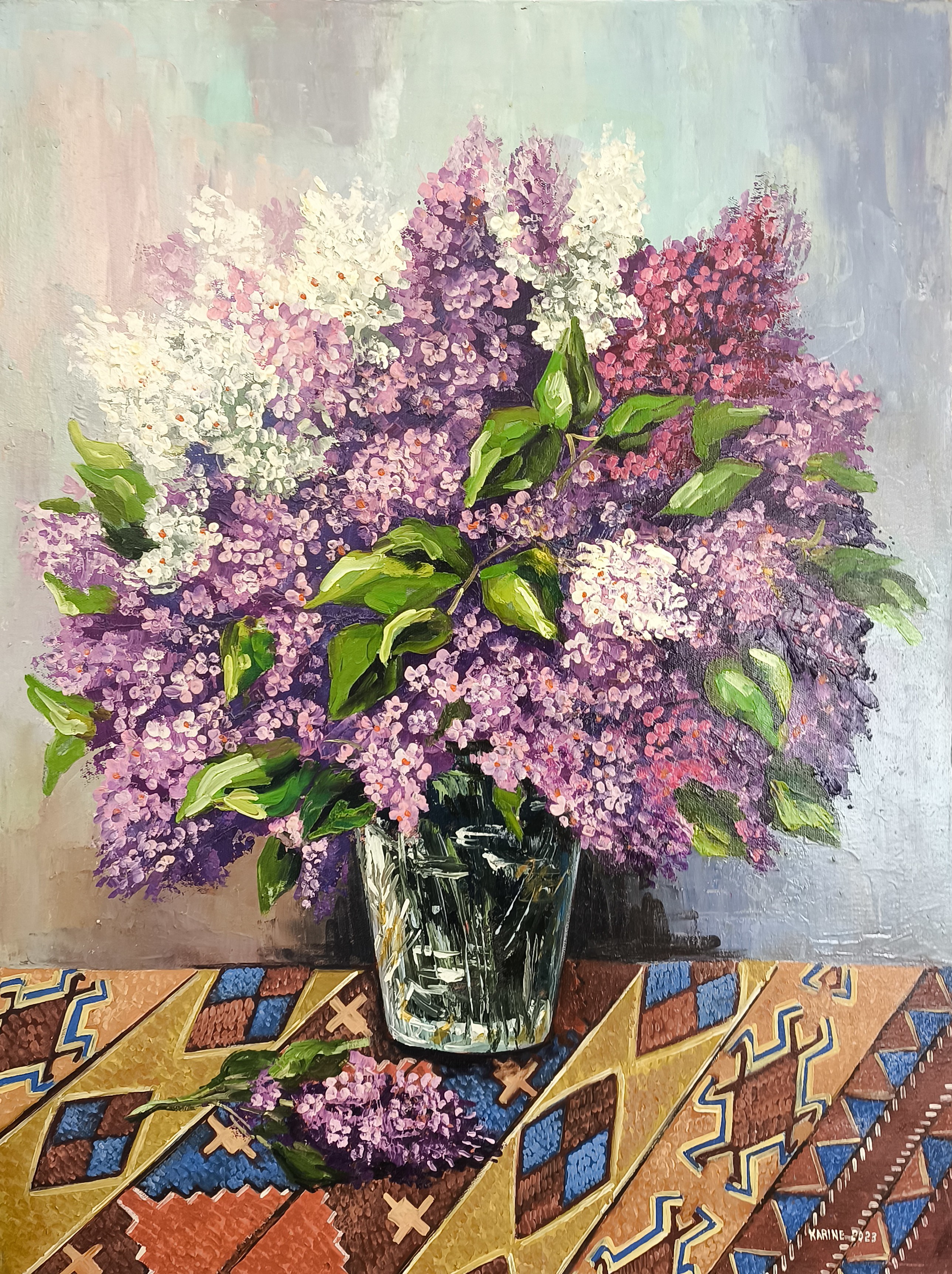 Karine Harutyunyan, Fragrant Lilacs Karine Harutyunyan, Fragrant Lilacs