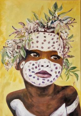 Peinture, Aminata, Nicole Lavigne