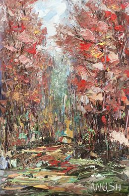 Painting, Rustling Autumn's Leaves, Anush Emiryan