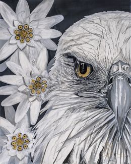 Painting, Big Love: Majestic Eagle, Ekaterina Khovanskaya