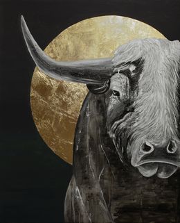 Peinture, Big love. Bull, Ekaterina Khovanskaya