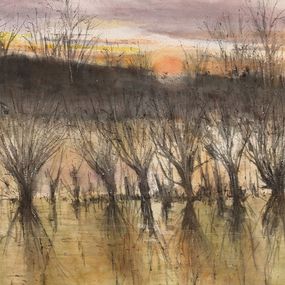 Gemälde, Couché de soleil, Daniel Chamaillard