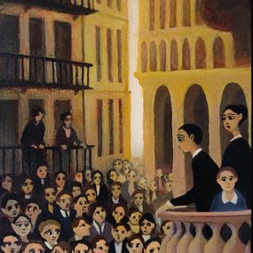 Gemälde, Balcon, Franck-Bernard Gaulier