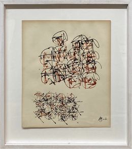 Zeichnungen, Sans titre, Brion Gysin
