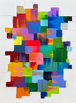 Gemälde, Plaisir Chromatique, Joëlle Blouin
