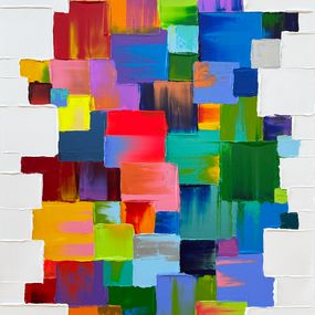 Gemälde, Plaisir Chromatique, Joëlle Blouin