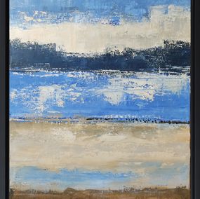 Painting, Lueur d'azur, Sophie Dumont