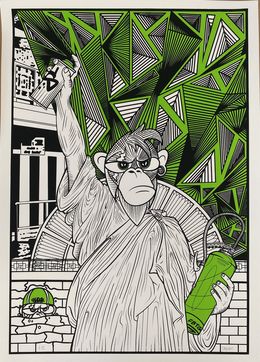 Print, Liberty Sheak green, SHEAK 13AK