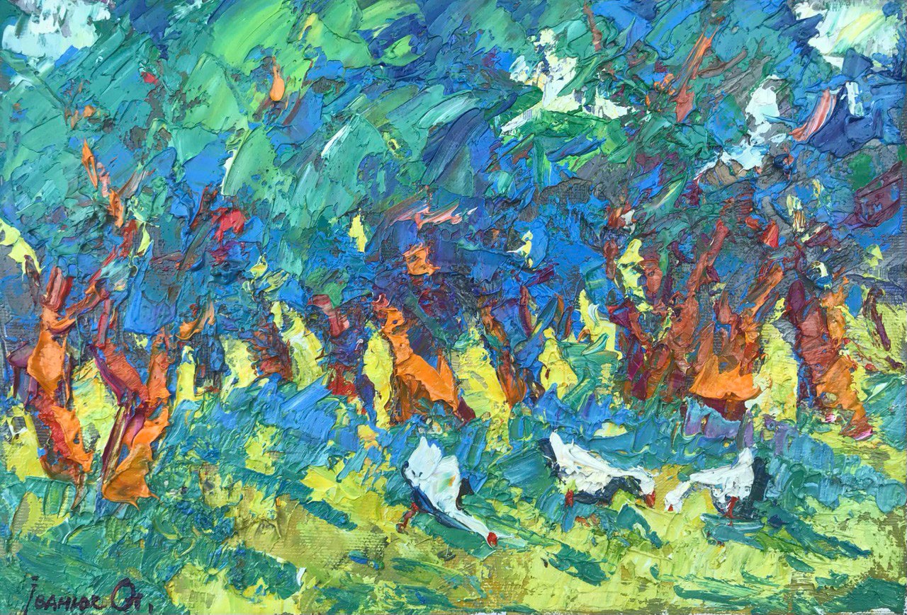 Ivanyuk Oleksiy, In the shade of the garden Ivanyuk Oleksiy, In the shade of the garden