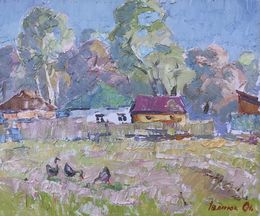 Painting, To the pasture, Ivanyuk Oleksiy