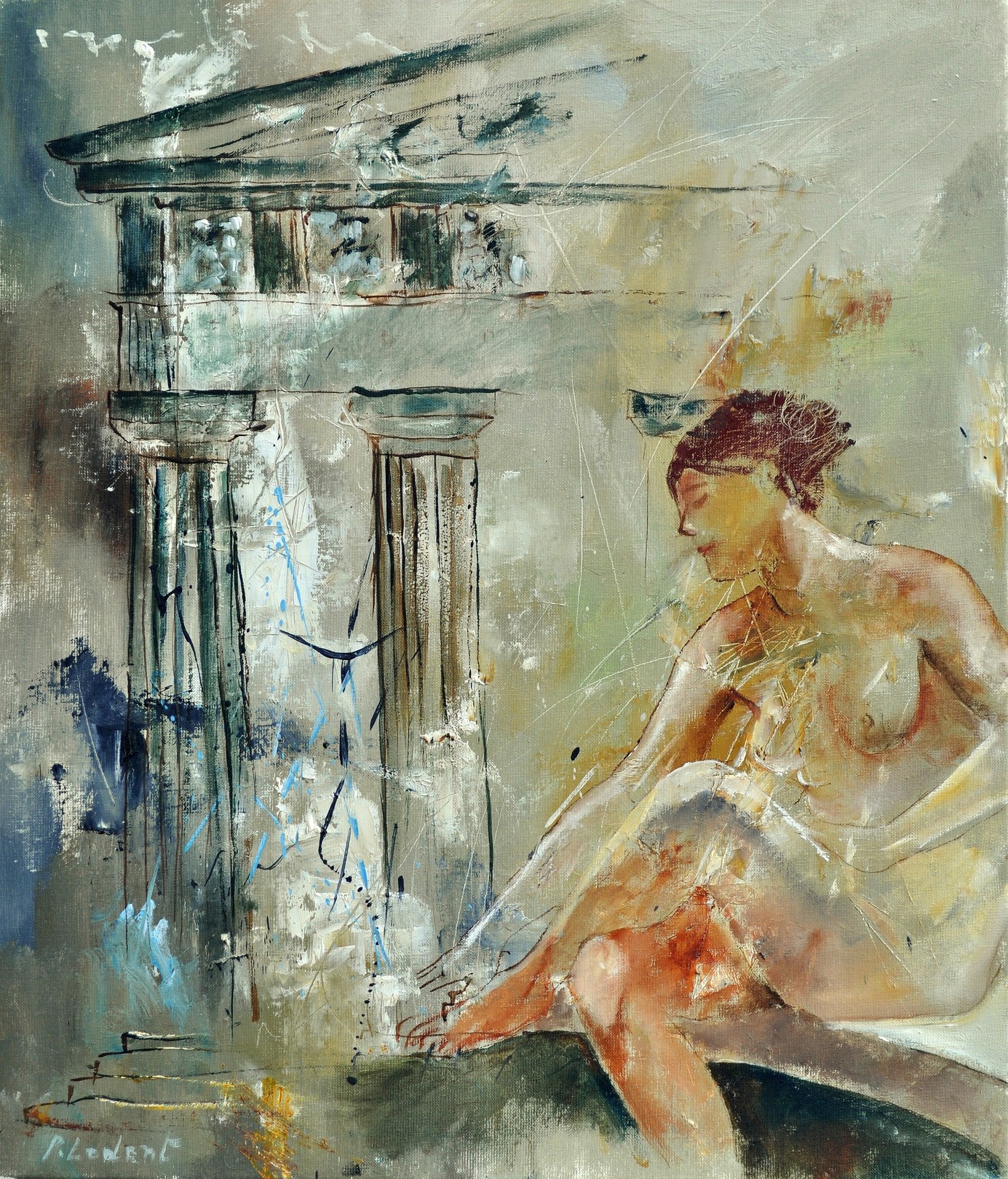 Pol Ledent, Roman nude Pol Ledent, Roman nude