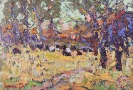 Gemälde, On the edge of the forest, Ivanyuk Oleksiy