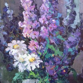 Gemälde, Morning flowers, Oksana Ivanyuk