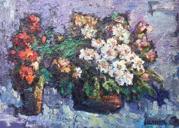 Gemälde, Chrysanthemums, Ivanyuk Oleksiy