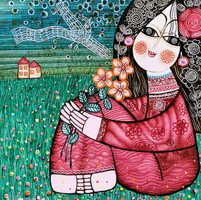 Gemälde, Innocence in the Fields, Armen Vahramyan