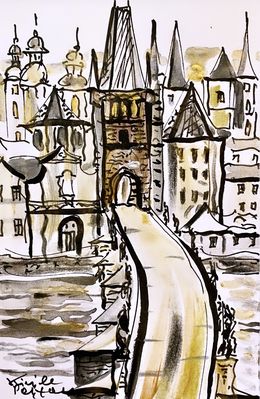 Dessin, The Kings Route Of Prague I, Kirill Postovit
