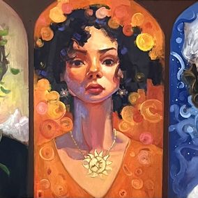 Gemälde, Muses of the Universe, Max Skoblinsky