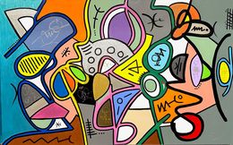 Painting, Chicano, Perrotte
