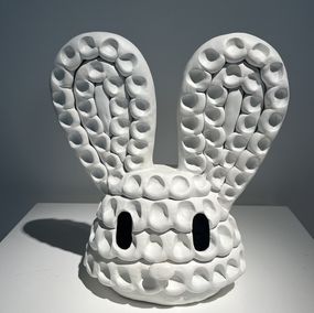 Sculpture, James (white rabbit), Austyn Taylor