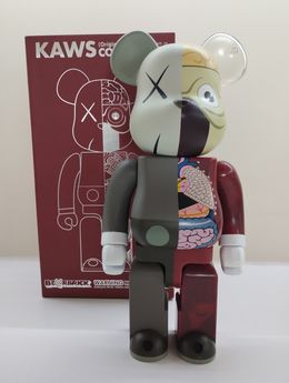 Design, Bearbrick Dissected 400% Marron, Kaws