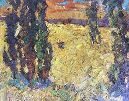 Painting, Golden field, Ivanyuk Oleksiy