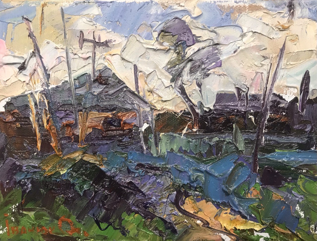 Ivanyuk Oleksiy, Evening street Ivanyuk Oleksiy, Evening street