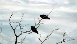 Peinture, Los pájaros, Marisa Escudero Cuervas-Mons