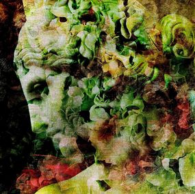 Gemälde, Portrait Head 048B Pop - Italian School NSWE, Dario Moschetta
