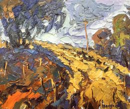 Painting, Golden path, Ivanyuk Oleksiy