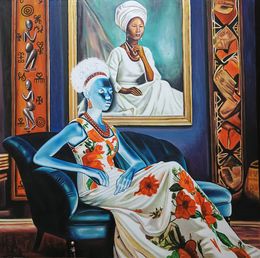 Peinture, Elegant Soul of Lady À?àk??, Mayowa Adekile
