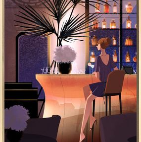 Print, Cocktail au Lutecia, Matthieu Forichon