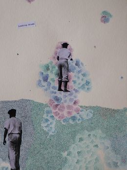 Fine Art Drawings, Lianes 5, Mathilde Neri