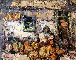 Gemälde, Near the threshold, Oksana Ivanyuk