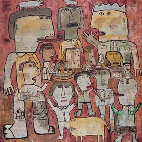 Painting, King's Plan, Indra Dodi